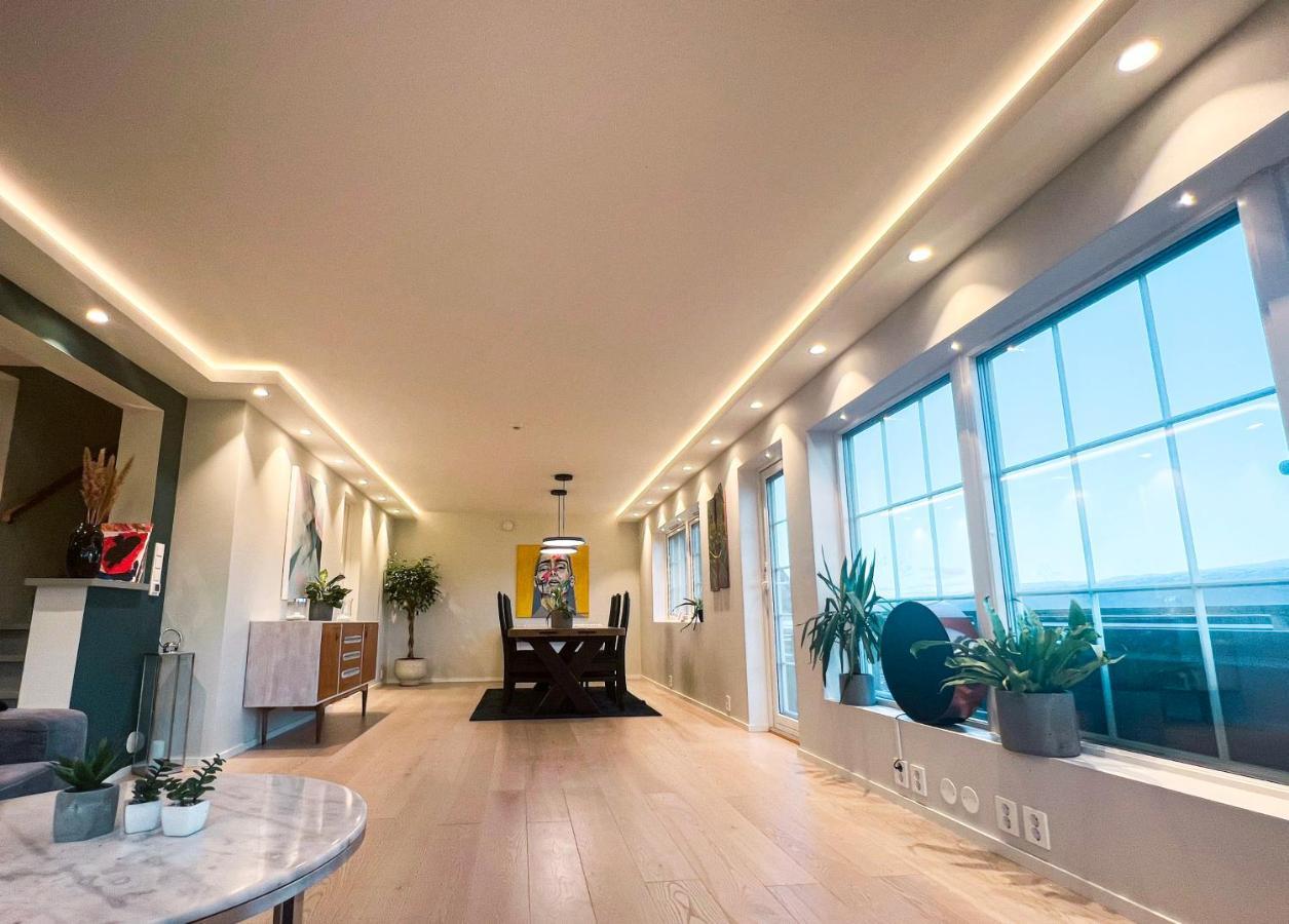 Penthouse Apartment With Amazing View. Τρόμσο Εξωτερικό φωτογραφία